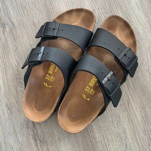 BIRKENSTOCK - Matte Black - Arizona Birko-Flor